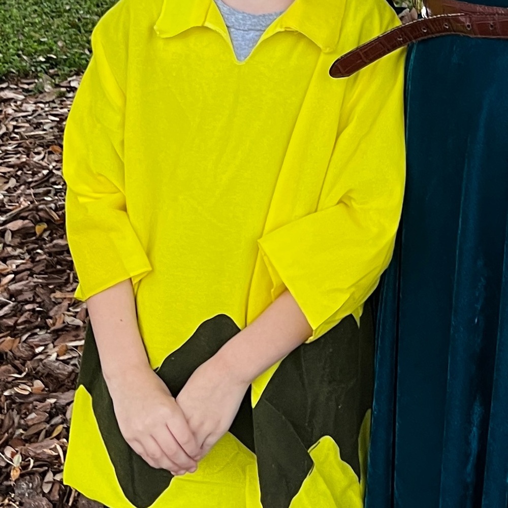 Charlie Brown kids costume